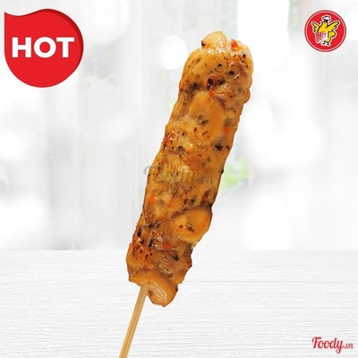 Thịt Gà Xiên Que (Không Cay)