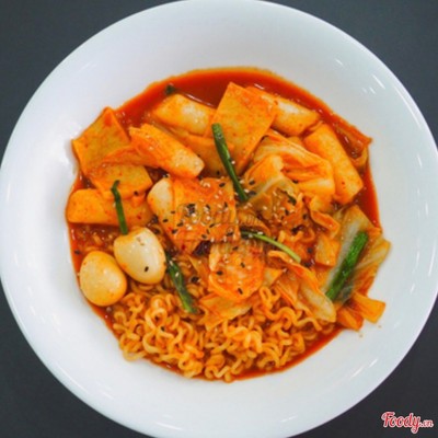 Tokbokki - Mì HQ + Kim Chi HQ