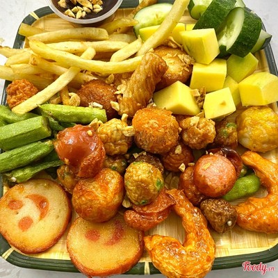 Combo cá viên + 1 Ly Trà Tắc 
