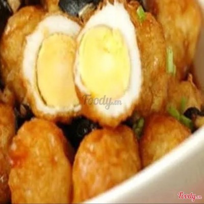Trứng Cút Chiên (4 quả)