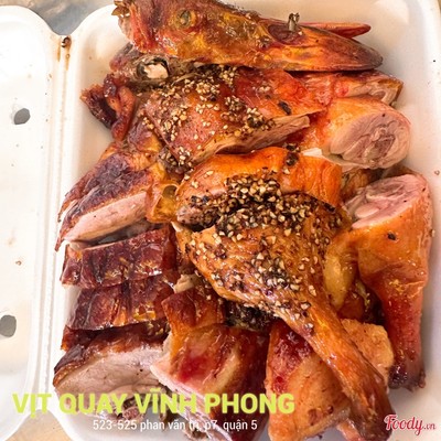 Vịt quay sốt tiêu (1 con)