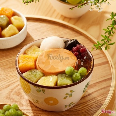 Chè Khoai Dẻo Đậu Đỏ - Bánh Flan