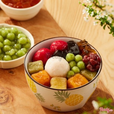 Chè Khoai Dẻo Đậu Đỏ