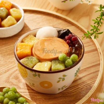 Chè Khoai Dẻo Đậu Đỏ Đài Loan Bánh Flan