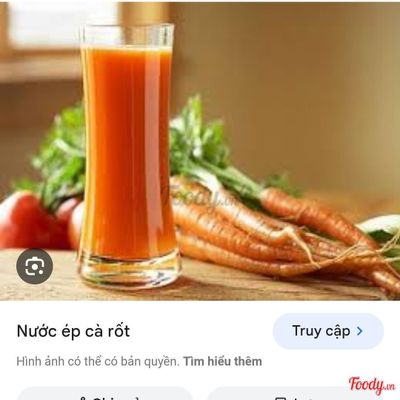 Cà rốt ép