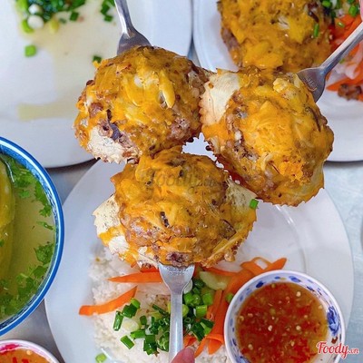 Cơm Tấm chả mai cua