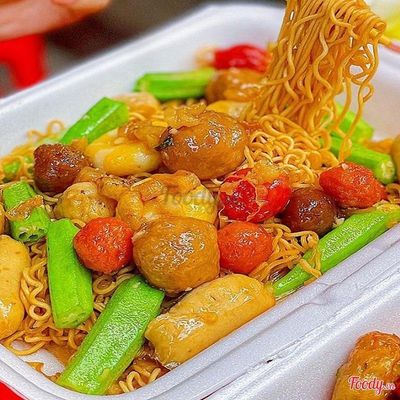 MÌ TRỘN CÁ VIÊN CHIÊN THẬP CẨM PHẦN LỚN