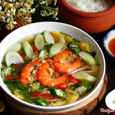 Canh chua tôm (Nhỏ )