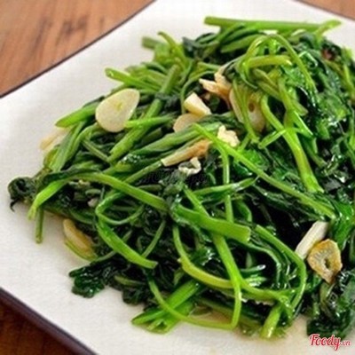Rau lang xào tỏi
