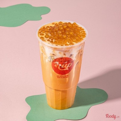 Trà Sữa Thái Đỏ Trân Châu Hoàng Kim - Ly 1300ml