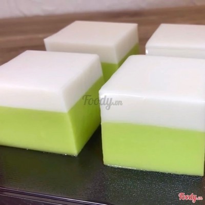 Rau Câu Dừa Lá Dứa - 椰汁斑兰叶大菜糕