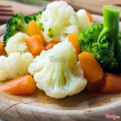 Rau củ quả luộc