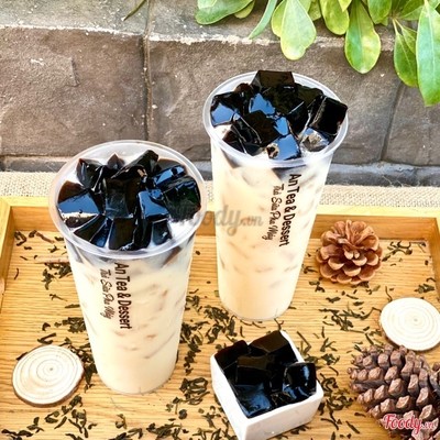 Trà Sữa Gạo Rang Genmaicha ( Kèm topping sương sáo )
