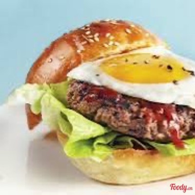 Hamburger Gà + Trứng