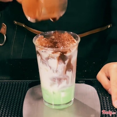 Cacao sữa bạc hà