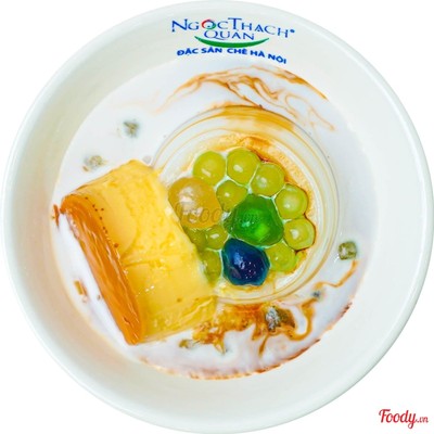 Chè rau câu sữa dừa caramen
