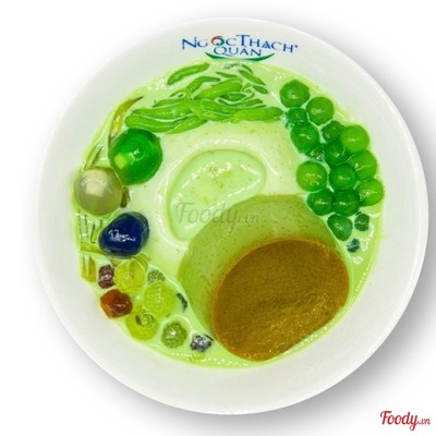 Tàu hũ kem matcha caramen