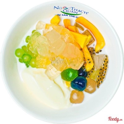 Nha đam trộn sữa chua