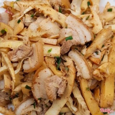 Thịt Ba Chỉ Xào Măng