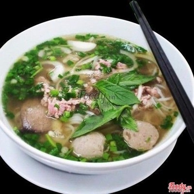 Phở Tái Bò Viên + 1 Pepsi
