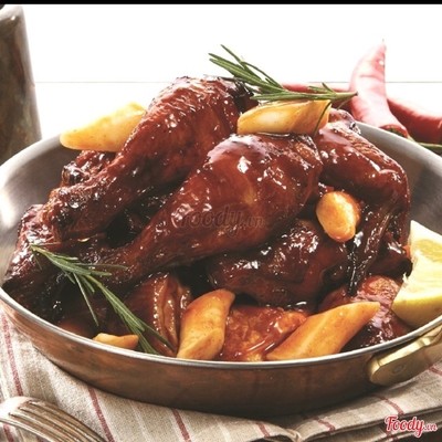 Gà nướng sốt BBQ