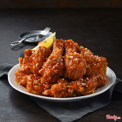 Gà rán sốt gia vị ngọt M