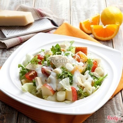 Salad hoa quả phô mai