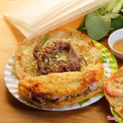 Bánh Xèo Thịt Bò