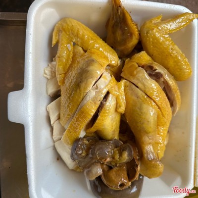 Gà mái luộc  (1 con)