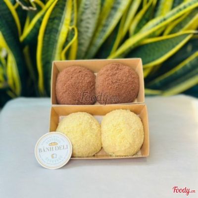 Set 4 Bánh Custard (2 Vani + 2 Chocolate)