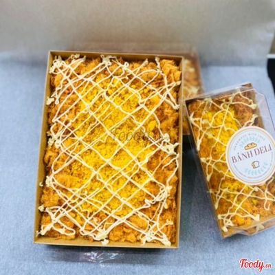 Bông Lan Trứng Muối sốt Phô Mai (Hộp Lớn 360gr)