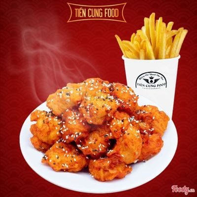 Combo Gà Rán Sốt Hàn Quốc + Khoai Tây Lắc