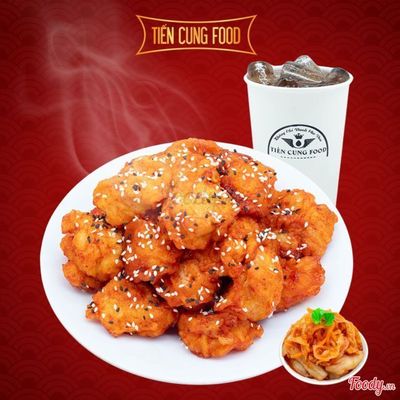 Gà Rán Viên Rút Xương Vị Hàn Quốc To Tròn Sốt Cay + tặng 1 hũ Kim chi+ Tặng Pepsi