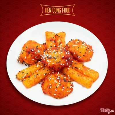 Gà Rán Rút Xương + Bánh Gạo Trộn Sốt Cay Tiến Vua