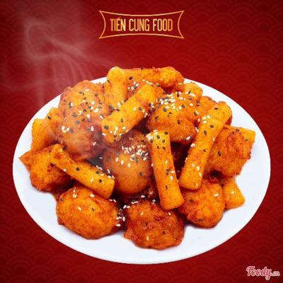 Gà Rán Viên Rút Xương Vị Hàn Quốc + Bánh gạo sốt cay