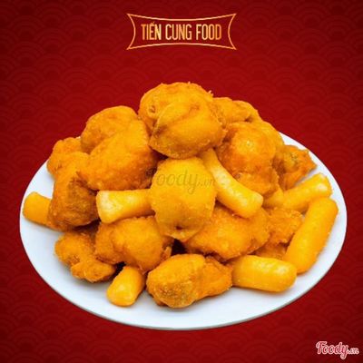 Gà Rán Viên Rút Xương Vị Hàn Quốc + Bánh gạo lắc phô mai