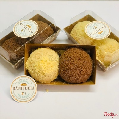 Custard Mix 2 Vị: 1 Vani + 1 Chocolate (Hộp 2 Cái)