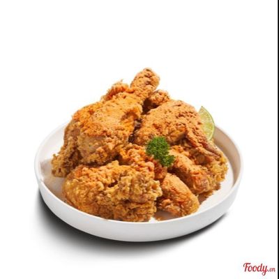 Cánh Gà Cắt Khúc Phủ Bột Phô Mai (6 pcs)