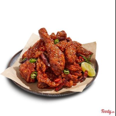 Cánh Gà Cắt Khúc Sốt Cay (6 pcs)