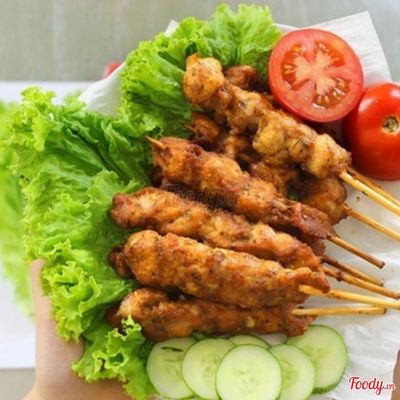 5 Gà xiên que
