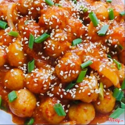 Cá Viên Chiên Sốt Hàn ( 25 viên)