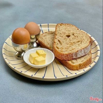Tartine's soft boiled eggs