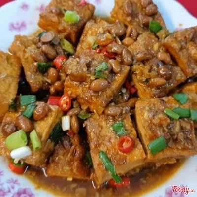 Đậu hủ kho tương hột