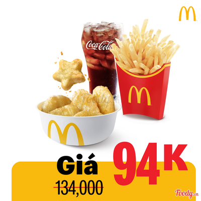 Phần Ăn 6 Miếng Gà Viên