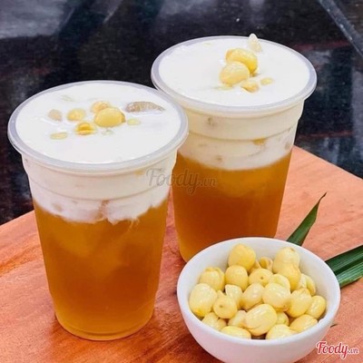 Trà sen vàng machiato