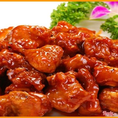 Cơm Gà Sốt Mắm Me