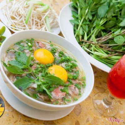 Phở Tái 1 Hột Gà