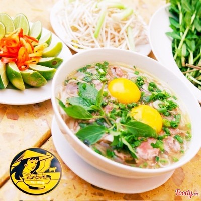 Phở Tái 2 Hột Gà