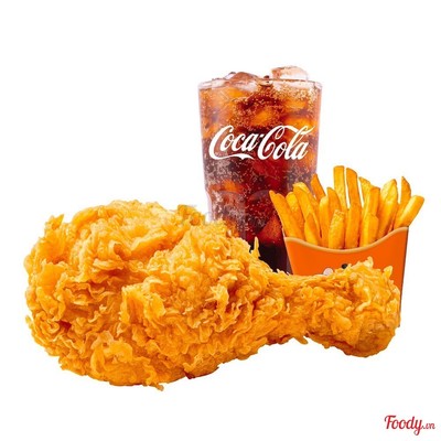 COMBO 5 - 1 MIẾNG GÀ GIÒN + Khoai + 1 Coca-Cola