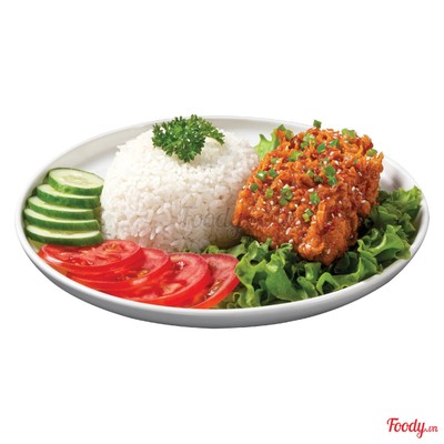 CƠM GÀ GIÒN XỐT